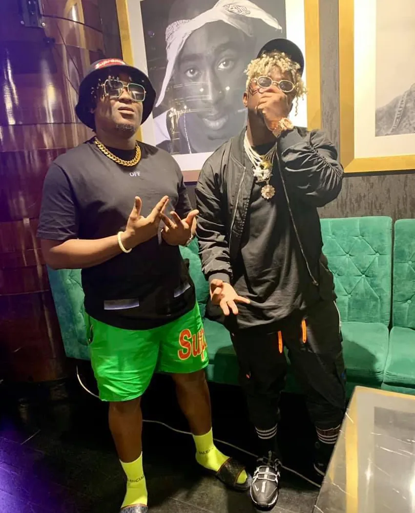Deejay Mneddy with Rayvanny